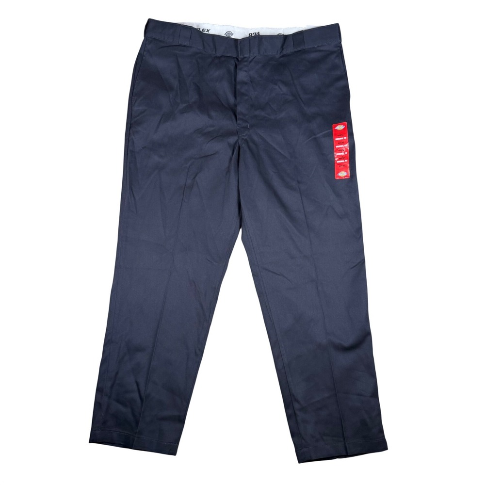 Dickies 874 Original Fit Flex Work Pants Black 44x32 11874BK Mens NWT